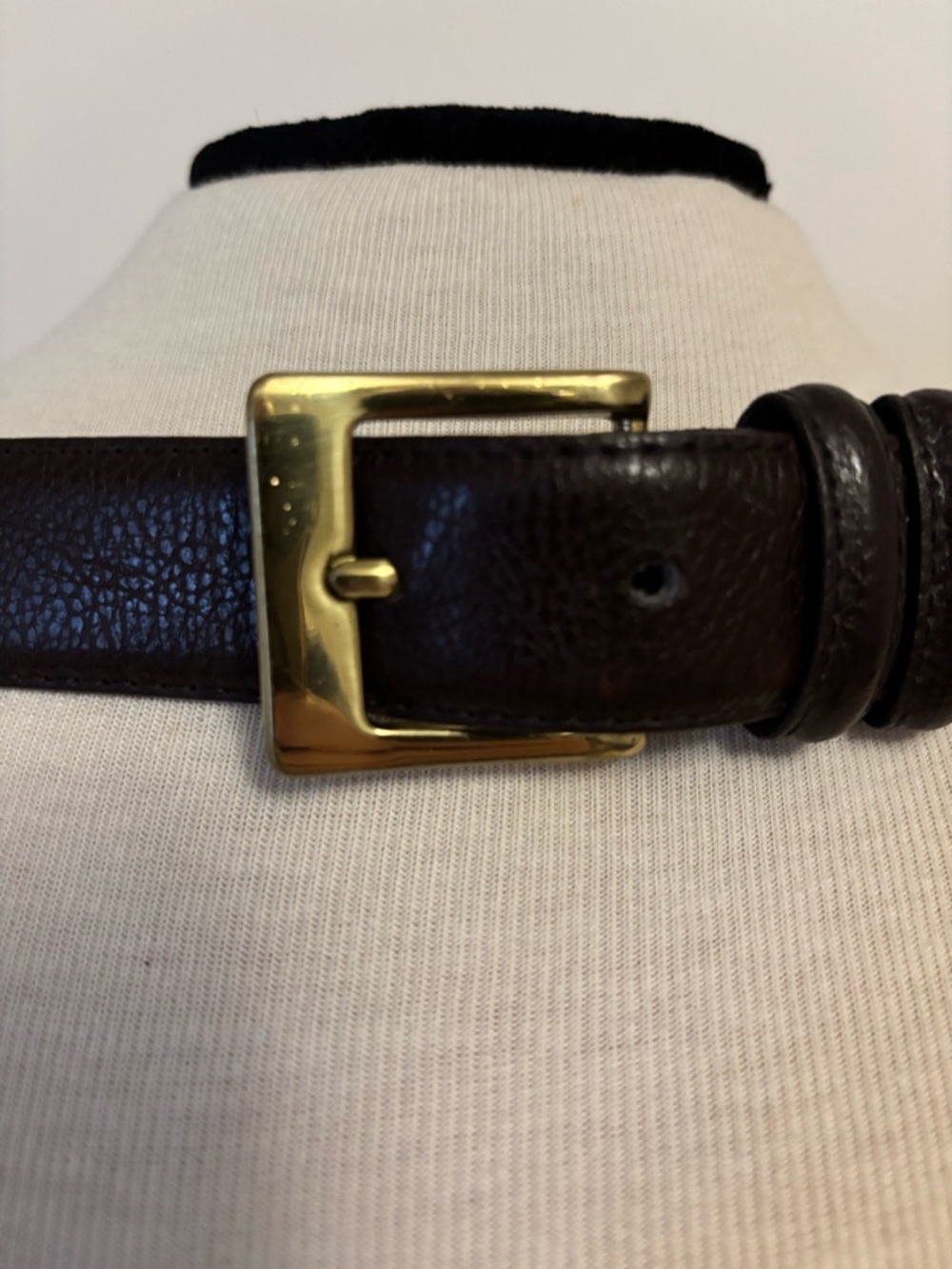 Pierre Cardin Genuine Leather Brown Belt